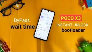 Unlock bootloader for Any Xiaomi Redmi & Poco without wait time ft. poco X3 | bypass wait time