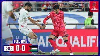 #AsianQualifiers - Road To 26 | Group B : Korea Republic 0-0 Palestine