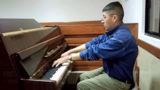 HOW GREAT THOU ART  played on the piano by Cristian Marin Maquera