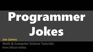 More Programmer Jokes  #1