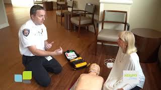HEALTHY LIVING | Tom Bouthillet, CPR & AED | WHHITV