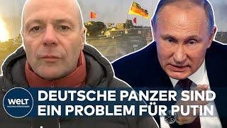 UKRAINE-KRIEG: Deutsche Panzer rollen gen Osten - Das sind Putins Optionen | WELT