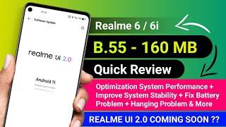 Realme 6 New Update B.55  || Realme 6i New Update B.55 || Quick Review By UMK Tech 