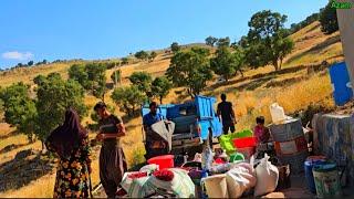 Nomadic Life of Mahmoud & Azam: Moving to Cold Regions to Escape the Heat ️️