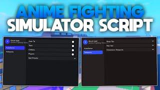 ROBLOX Anime Fighting Simulator Script / Hack | INFINITE STATS, CHAKRA GAIN and More!!!