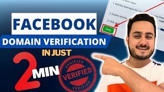 Facebook Domain Verification in 2023 | Easy Step-By-Step Verification Process in Just 2 Minutes