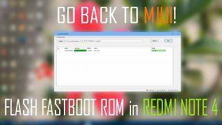 How to Flash Fastboot Rom in Redmi Note 4 [Snapdragon 625]