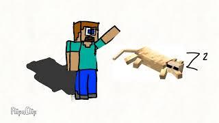 Chrissy wake up Minecraft animation