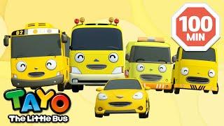 Tayo English Episode | Yellow Vehicles Compilation | Cartoon for Kids | Tayo Episode Club