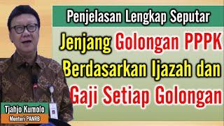 Begini jenjang Pangkat dan Golongan PPPK atau P3K