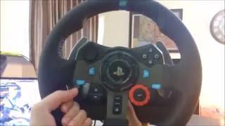 Logitech G29 Driving Force Unboxing Setup & Gameplay