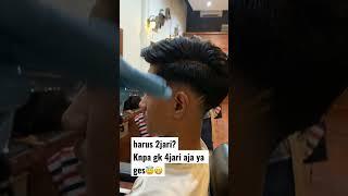 Pangkas rambut 2jari