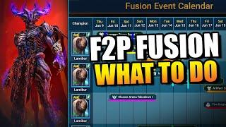 HELICATH FUSION PLAN for F2P/Low-spenders! | Raid: Shadow Legends