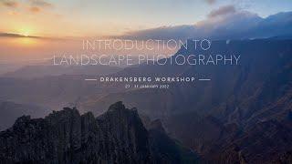 Reminder: Introduction to Landscape Photography Workshop