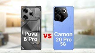 Tecno Pova 6 Pro vs Tecno Camon 20 Pro 5G