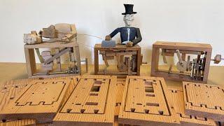 Adventures in automata - workshop diary 2 - Making the boxes