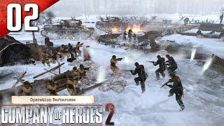 CoH 2: Theater of War 100% (General) Walkthrough Part 2 - General Winter (No Commentary)