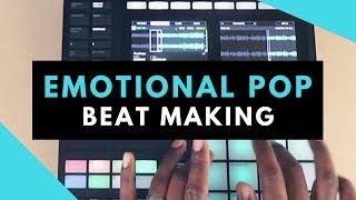 Emotional Pop Beat Making | Maschine Mk3 | Sample Pack Review