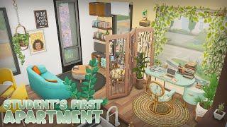 Student's First Apartment 🪴 | The Sims 4 Speed Build