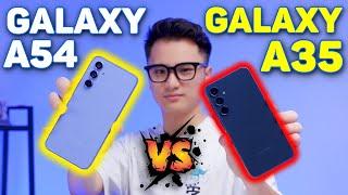 So sánh Galaxy A35 vs A54: Khác biệt lớn từ HỆ THỐNG TẢN NHIỆT mới!!! | SamNews