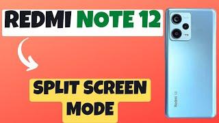 Redmi Note 12 Split Screen Mode || Split Screen Display