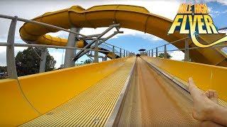 Mile High Flyer Water Coaster POV | Water World Denver, Colorado | BrandonBlogs