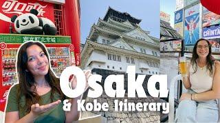Osaka: 3 Day Guide (Things To Do + Kobe 1/2 Day Trip)