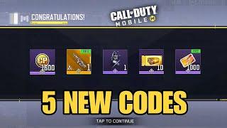 *NEW* CALL OF DUTY MOBILE 5 REDEEM CODES 2024 DECEMBER | COD MOBILE NEW CP REDEEM CODE 2024 DECEMBER