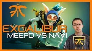 Standin.Xcalibur Meepo vs Na`Vi @ D2L  | DOTA 2 Gameplay