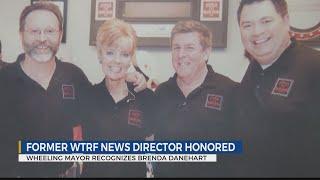 Wheeling mayor honors former WTRF news director Brenda Danehart