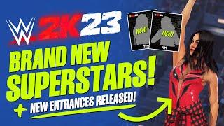 WWE 2K23: Brand New Superstars Revealed! New Entrance Videos, Comparisons & More! (Roster Reveal)