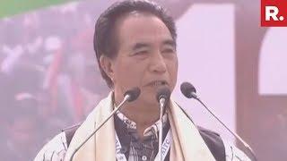Pu Lalduhawma's Address At Mamata Banerjee's Mega Rally In Kolkata | #Mamata2019Rally
