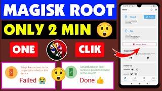 How To Root Any Android Mobile Phone Magisk Root One Clik  Android 13 12 11 10 9 8 Version Root 