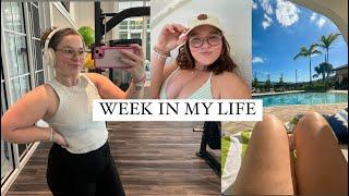 ASMR WEEK IN MY LIFE  22 yr old post grad, full time job, masters student living in FL!