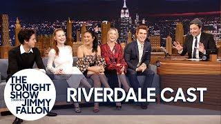 The Cast of Riverdale Gives Jimmy Fallon His Own Jughead Crown