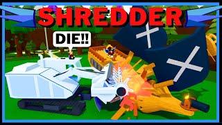 SHREDDER TANK *Shreds Anything Into DUST* In Build A Boat For Treasure ROBLOX