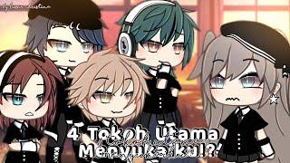 4 Tokoh Utama Menyukaiku!?‍ || GLMM || Gacha Life Indonesia