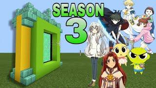 Cara Membuat Portal Menuju Shinbi's House Season 3 Di Minecraft