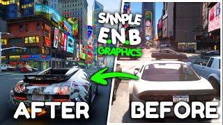 How To Install Graphics Mod In GTA IV For Low End PC | Simple ENB Graphics [ Best Graphics Mod ]