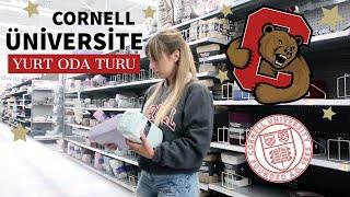 ÜNİVERSİTE Yurt Oda Turu! New York'ta Okumak - Alışveriş | Cornell (1. Bölüm)