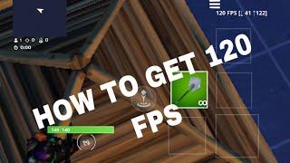 HOW TO GET 120 FPS ON FORTNITE MOBILE *WORKING* *CHAPTER 4* *NO ROOT*