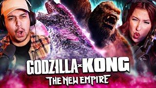 GODZILLA X KONG: THE NEW EMPIRE (2024) MOVIE REACTION - THIS WAS FUN! - FIRST TIME WATCHING - REVIEW