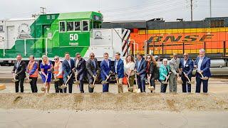 Port of Long Beach Breaks Ground on Pier B On-Dock Rail Support Facility