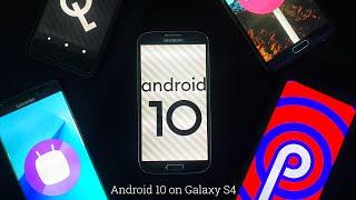 Android 10 on Galaxy S4! | Lineage OS 17.1 (How to install from STOCK)