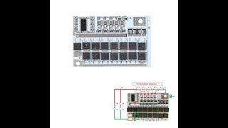 3.7v 18650 3s 4s 5s Bms 100a Bms Li-ion Lmo Ternary Lithium Battery Protection Circuit Board