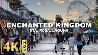 Enchanted Kingdom Walking Tour | Dec 2022 | 4K HDR | Sta. Rosa, Laguna | Philippines