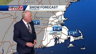 Video: Temps drop as snow continues across area