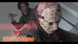 Michael Myers VS Jason Voorhees! Майкл Майерс Против Джейсона Вурхиза - перевод, 2024!