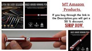 || Scriveiner Deep Crimson Red Rollerball || MT Amazon Products. ||