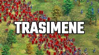 Battle of Lake TRASIMENE Recreated in Age of Empires 2